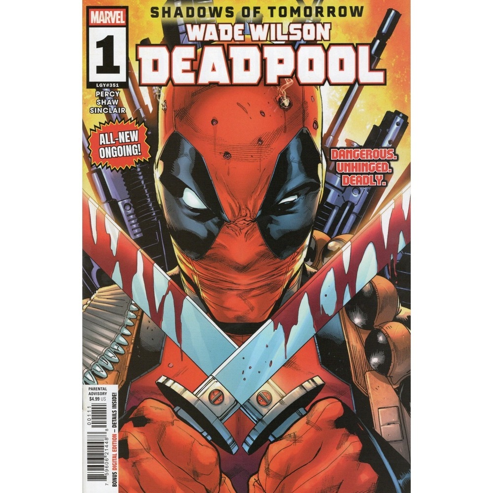 Wade Wilson Deadpool #1 (2026 Marvel) NM Cover A by Geoff Shaw, Nice!!!